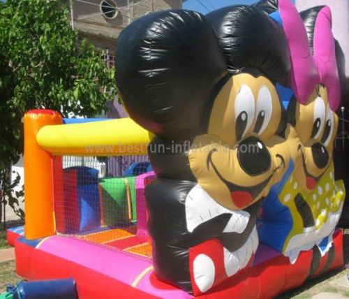 Inflatable Toys Mickey Bounce For Park Ground