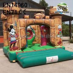 Mickey Inflatable Moon Jumps Childrens Park
