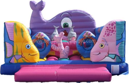 Sea World Inflatable Bouncy House For Sale