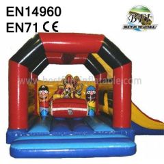 Lovely Pirate Inflatable Moonbounce Toys Sales