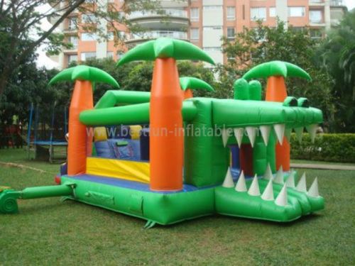 Alligators Kids Inflatables Combo Bouncy Castles