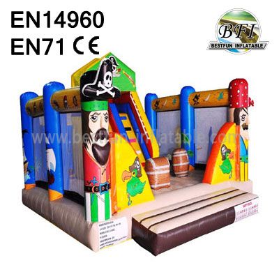 Kis Funland Inflatable Pirate Playground