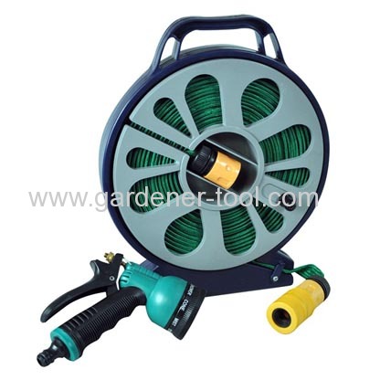 Garden Flat Hose Store With 50FT Flat Garden Hose