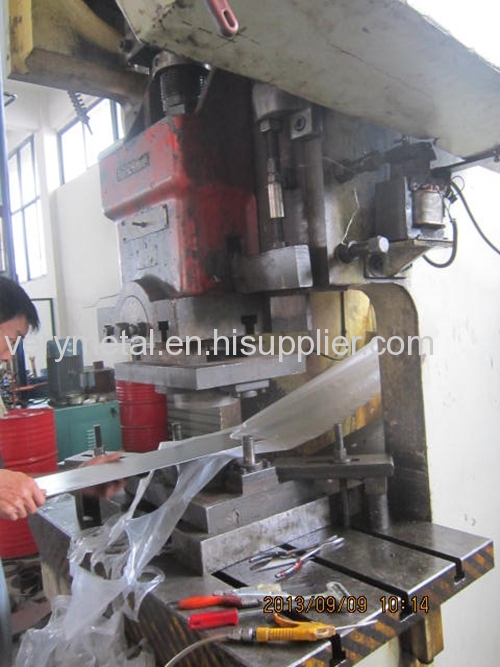 Steel block base stamping parts with thickness 6mm for railway fasten
