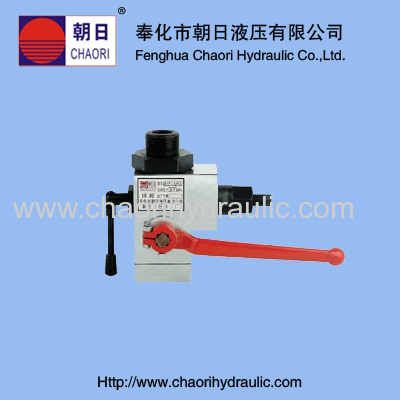 professional safety stop valve for accumulator