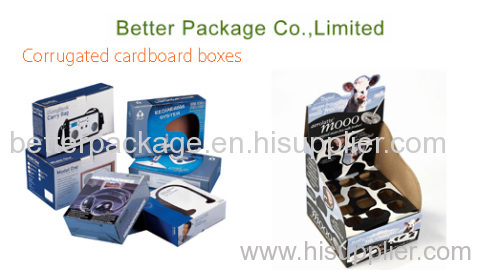 Electronic corrugated packaging boxes