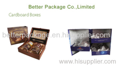 food cardboard packaging boxes