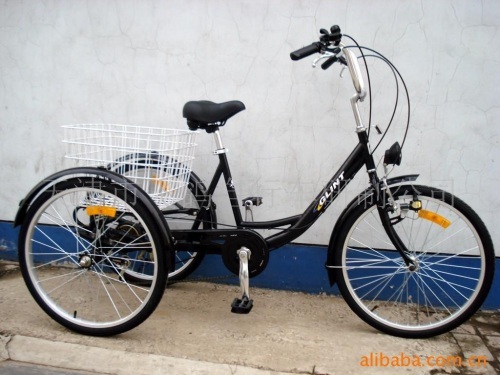 24inch cargo tricycle three wheel bike with 6speed