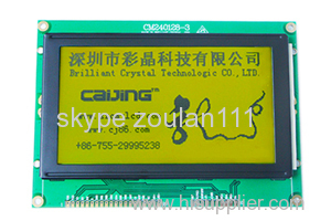 240x128 dots matrix graphical lcd module china supplier (CM240128-3)