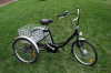 electric tricycle e-shopping trike electric shopping bicycle