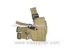 Custom Military Tactical Leg Holster , Combat Drop Leg Holster