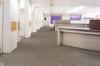 Loop Pile Padded Carpet Tiles , Polypropylene Padded Carpet