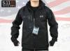 Outdoor Black Military Army Jacket , 50% Cotton 50% Polyester