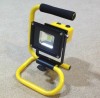 Yellow 10W 4400mAh Portable LED Flood Light