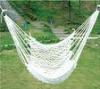 Outdoor Camping Gear Strong Comfortable Cotton Hammock With Rope