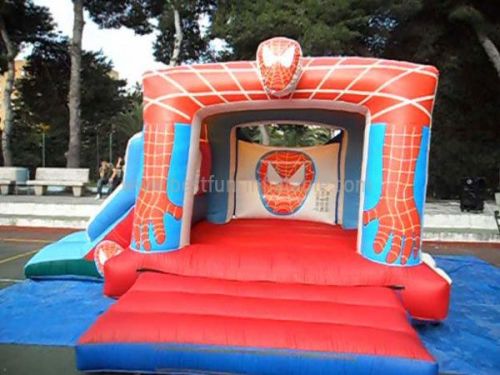 Pary Fun Inflatable Spiderman Bouncer Combo