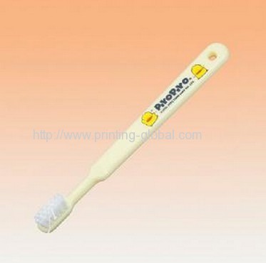 Hot stamping film for plastic toothbrush