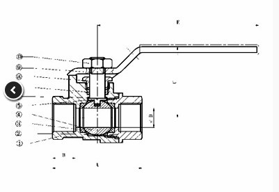 Heavy Construction Brass Ball Valve