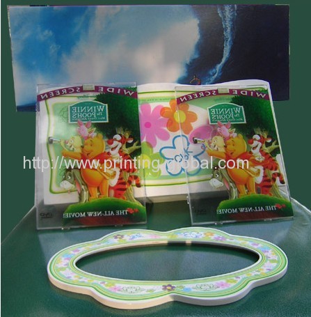 Hot stamping film for plastic photo frame