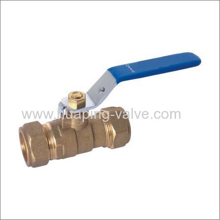 Brass Ball Valve with Compression Ring&Nut