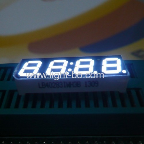 Super Amber Four-Digit 0.28" (7mm) Cathode 7-Sement LED Display ,30.2 x 10 x 6.1 mm