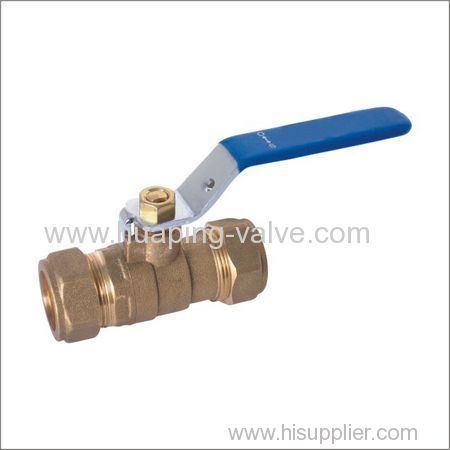 Brass Ball Valve with Compression Ring&Nut