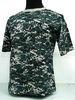 Military Camo Cotton Polyester Mens Cargo Shirt T Shirt M L XL