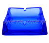 Square Clear Glass Ashtray