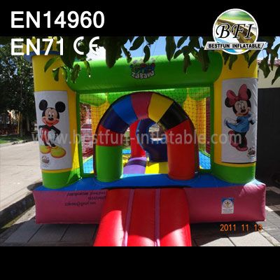 Inflatable Games Mickey Bounce Play House