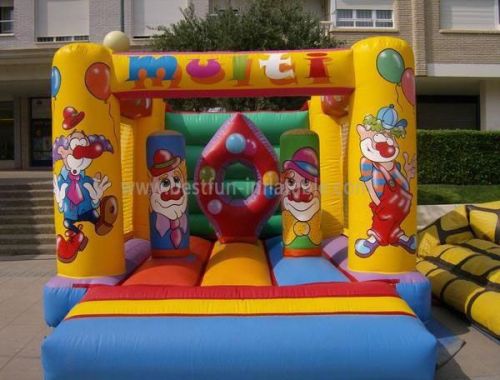 Inflatable Clown Castle Bouncer Moonwalks