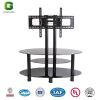 LCD TV Stand/Glass TV Stand/Plasma TV Stand/Tempered Silk Printed Glass TV Stand