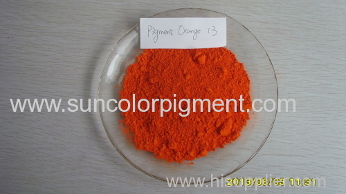 Pigment Orange 13 for water born ink