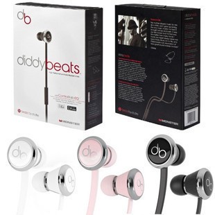 Beats by Dr Dre Diddybeats High Performance In-Ear Headphones with ControlTalk Black