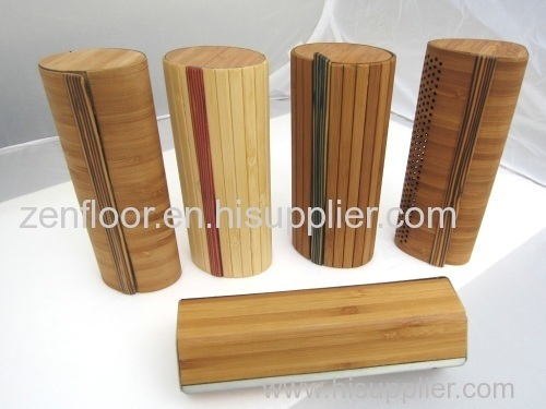 New bamboo sunglasses case