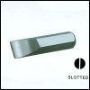 Slotted insert bit power bit