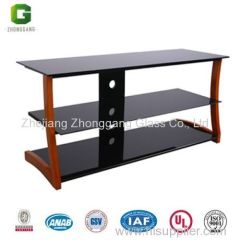 MDF and Glass TV table/Living Room Furniture/LCD TV Stand/Wooden TV Table/Glass Corner Table/LCD TV Table