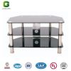 Digital Home Furniture/glass TV Table/Stainless Steel Stands Glass TV Table