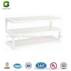 Tempered Glass TV Table/Colour Glass TV Stand/Hot Sale Glass TV Table