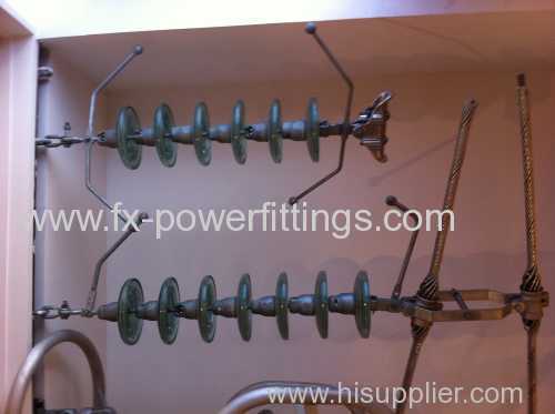 power line suspension string set