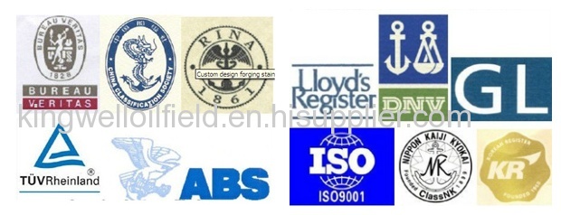 ISO9001:2008 ANSI Open Die Forging Parts