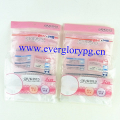 side gusset cylinder plastic bag zipper