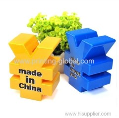 Hot stamping film for plastic coin bank