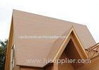 Decorative WPC Roofing Materials , WPC Decking Anti-UV And Anti-Oxidant