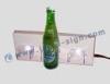 White Acrylic Led Liquor Bottle Display Wall Amounted Dc 12v Adapter