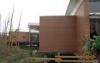 Environmental Brushed Prefabricated WPC Board House Decking