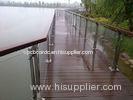 Outdoor WPC Passage Gazebo Composite Laminate Floor Decoration Material