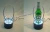 Cylindrical LED Acrylic Liquor Bottle Light Display Racks For Business
