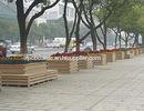 Outdoor WPC Project / WPC Yard Decoration Decking Board Water Proof