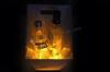 Bar Square Acrylic Led Ice Buckets / Beer Light Up Ice Bucket