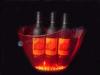 Plastic Engraved Club Led Ice Bucket Colorful For Beer 4.5L